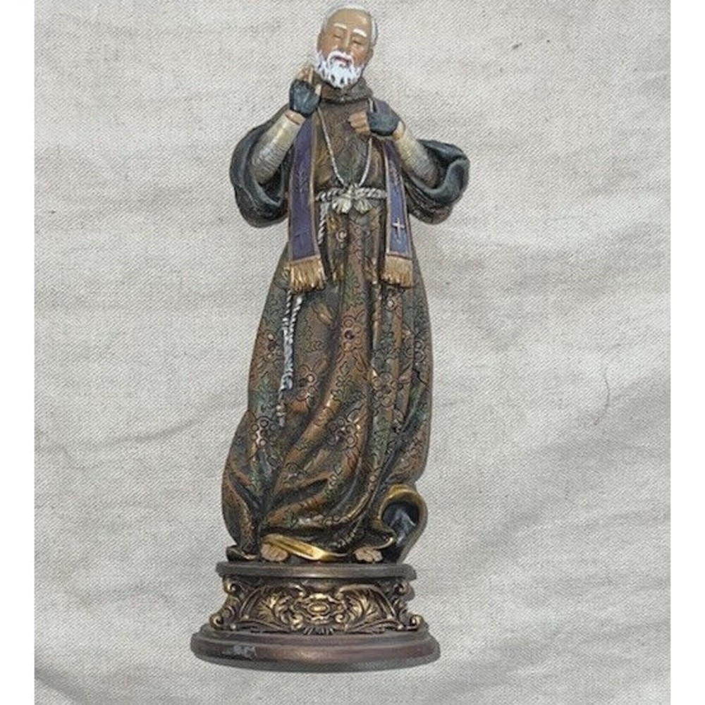 Rare Sacred Devotions 2010 Figurine Statue By Milagos Home Décor Shelf Sitter - Picture 9 of 14